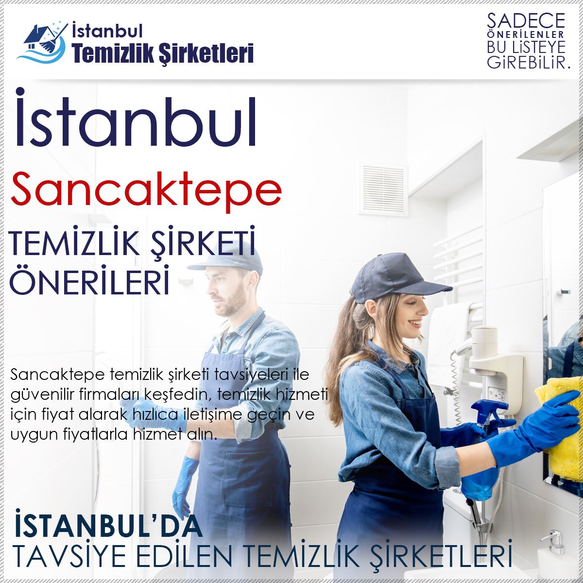 Sancaktepe Temizlik Şirketi Tavsiyeleri