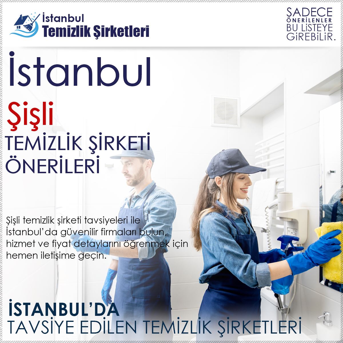 Şişli Temizlik Şirketi Tavsiyeleri