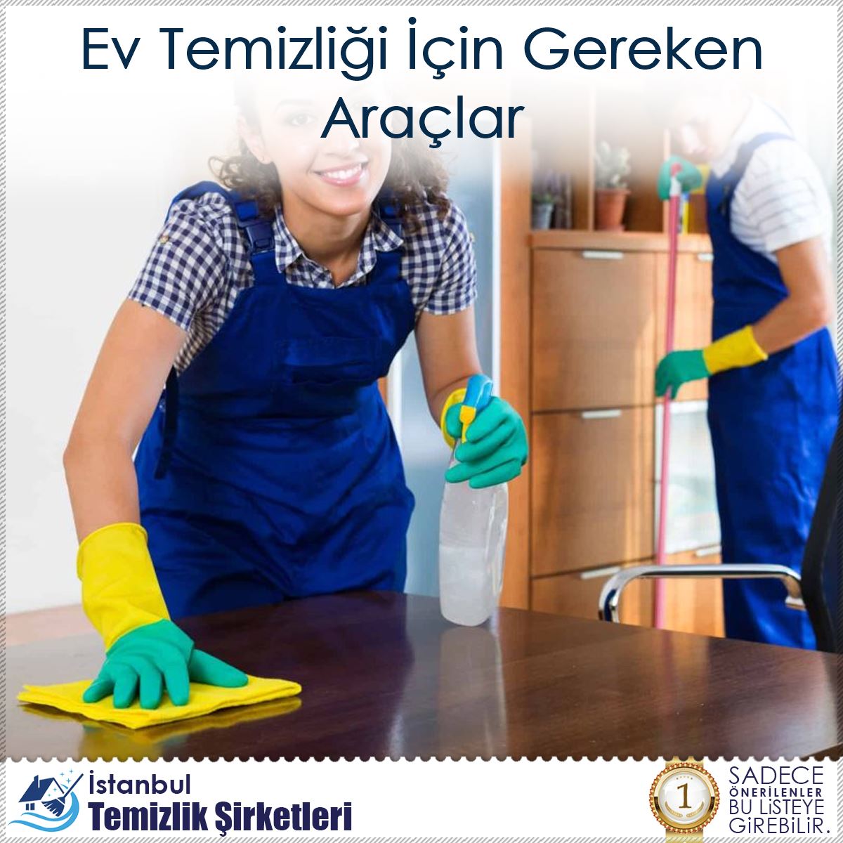 Ev Temizliği İçin Gereken Araçlar : Kapak Görseli
