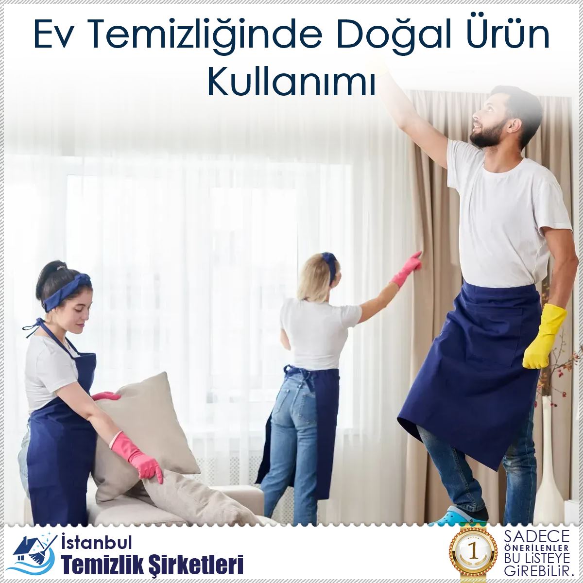 Ev Temizliğinde Doğal Ürün Kullanımı : Kapak Görseli