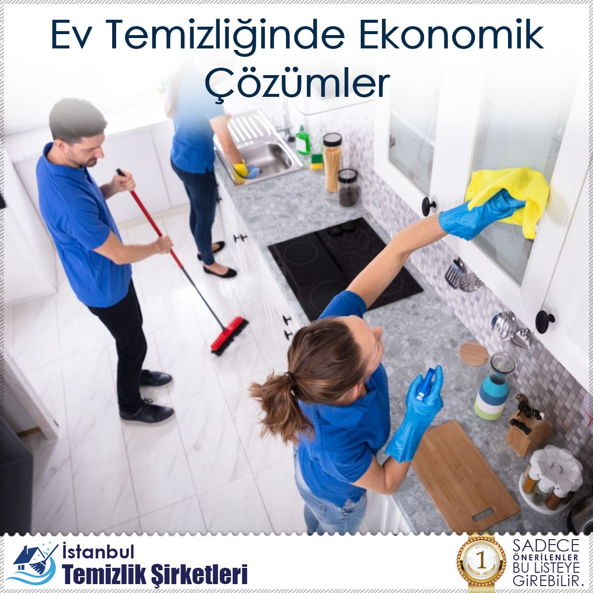 Ev Temizliğinde Ekonomik Çözümler : Kapak Görseli