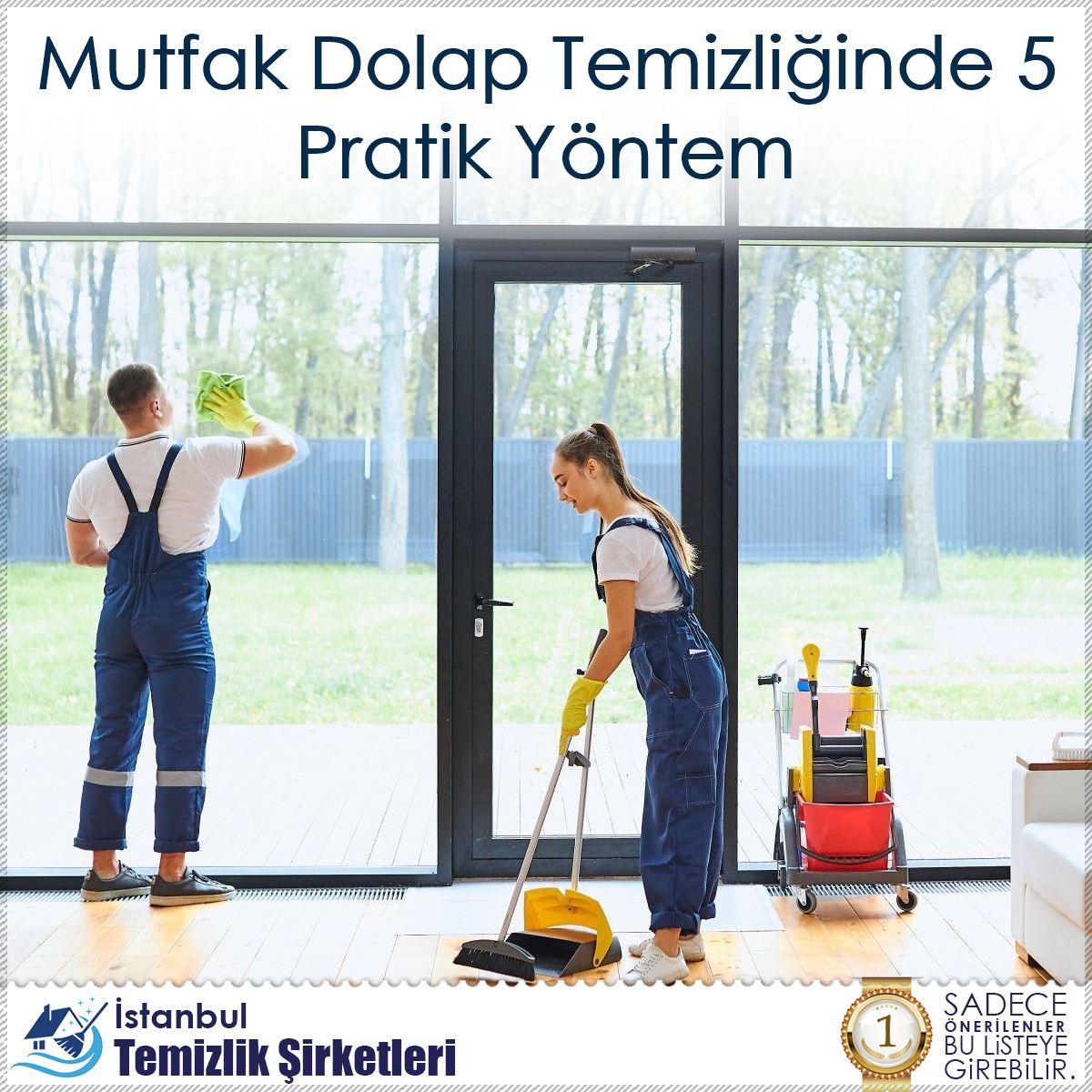 Mutfak Dolap Temizliğinde 5 Pratik Yöntem : Kapak Görseli